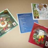 Weihnachts- und Neujahrsgrußkarten mit CD, NEUWARE