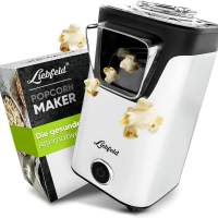 Liebfeld - Popcornmaschine für Zuhause I Popcorn Maker Machine [inkl. Pop Corn Guide] I Popcornmaker- wie neu