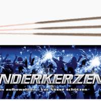 Nico Wunderkerzen 18cm Brenndauer: ca. 40 Sekunden im Verkaufsdisplay Jugend und Party Feuerwerk