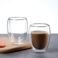 Gläser Doppelwandige Thermogläser Kaffe Küche Geschirr